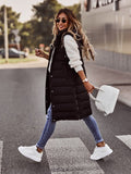 Longline Quilted Puffer Vest | ventumra
