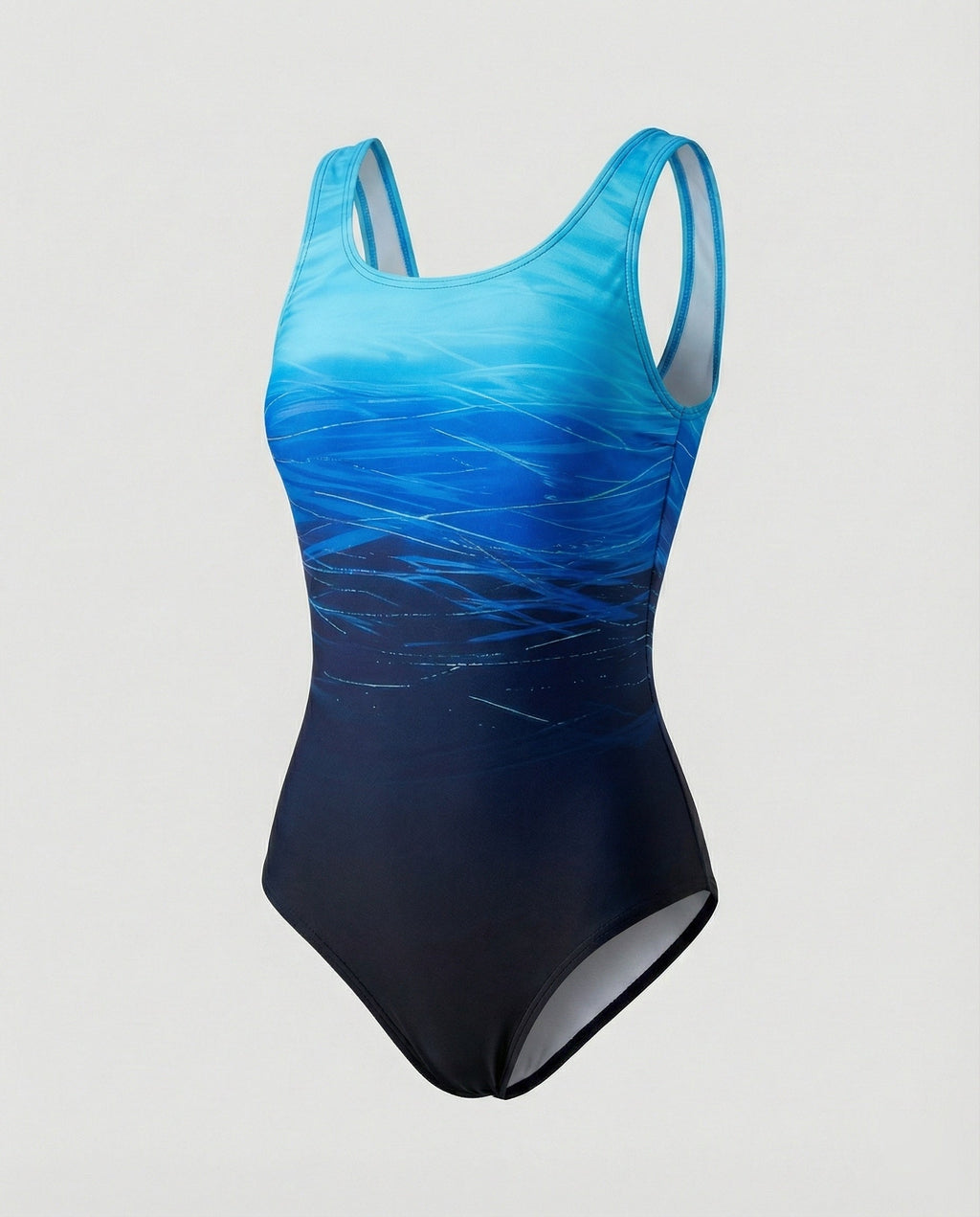 Sporty Ombre One-Piece Swimsuit | ventumra