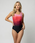 Sporty Ombre One-Piece Swimsuit | ventumra