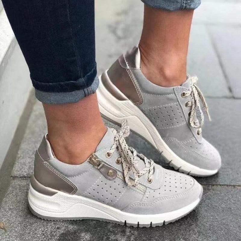 Comfortable Orthopedic Sneakers with Side Zipper | ventumra