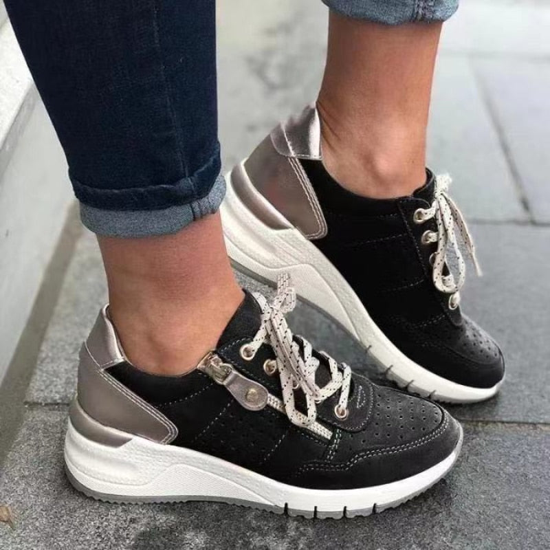 Comfortable Orthopedic Sneakers with Side Zipper | ventumra