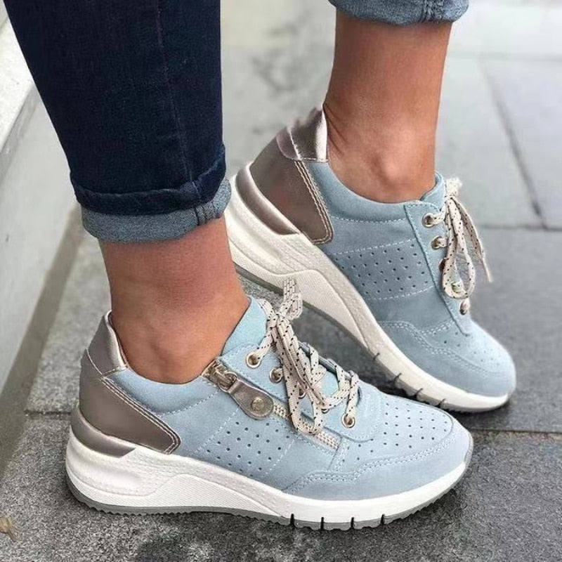 Comfortable Orthopedic Sneakers with Side Zipper | ventumra
