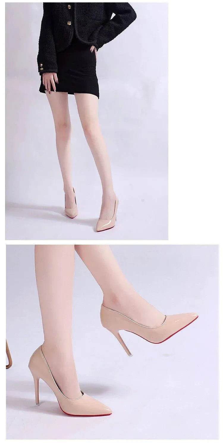Sleek Stiletto Heel Pumps | ventumra
