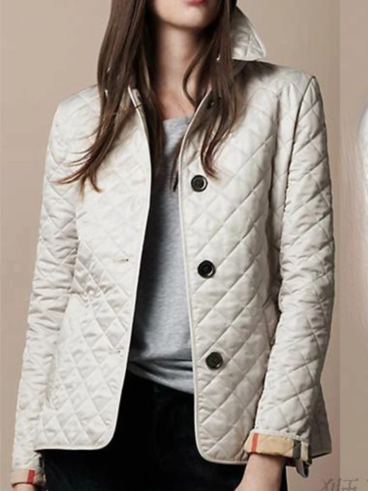 Cozy Quilted Collar Jacket | ventumra
