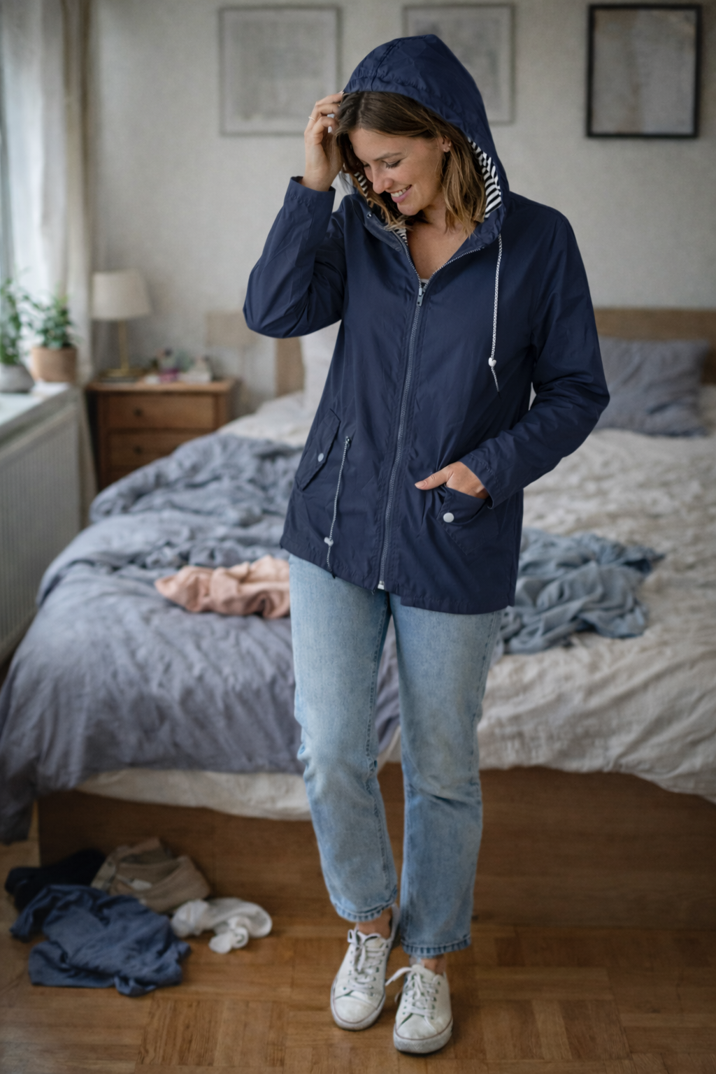 Versatile Women's Hooded Anorak | ventumra
