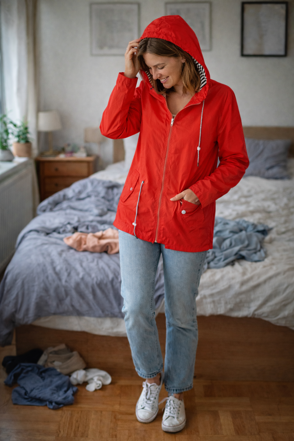 Versatile Women's Hooded Anorak | ventumra