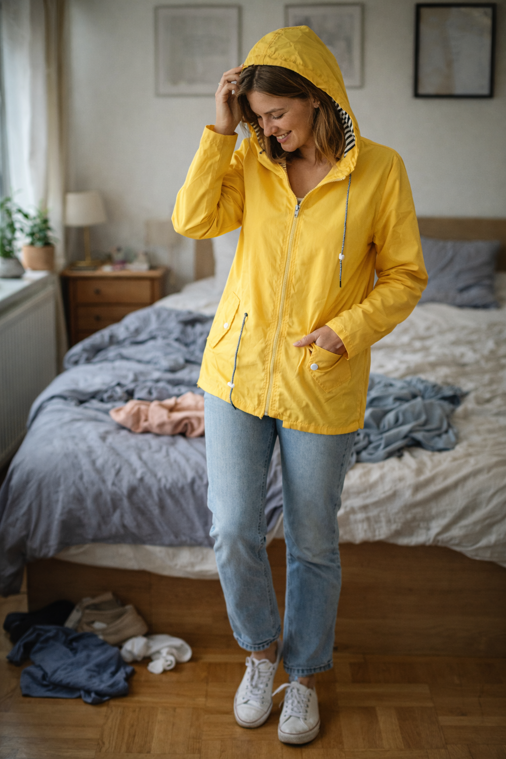 Versatile Women's Hooded Anorak | ventumra