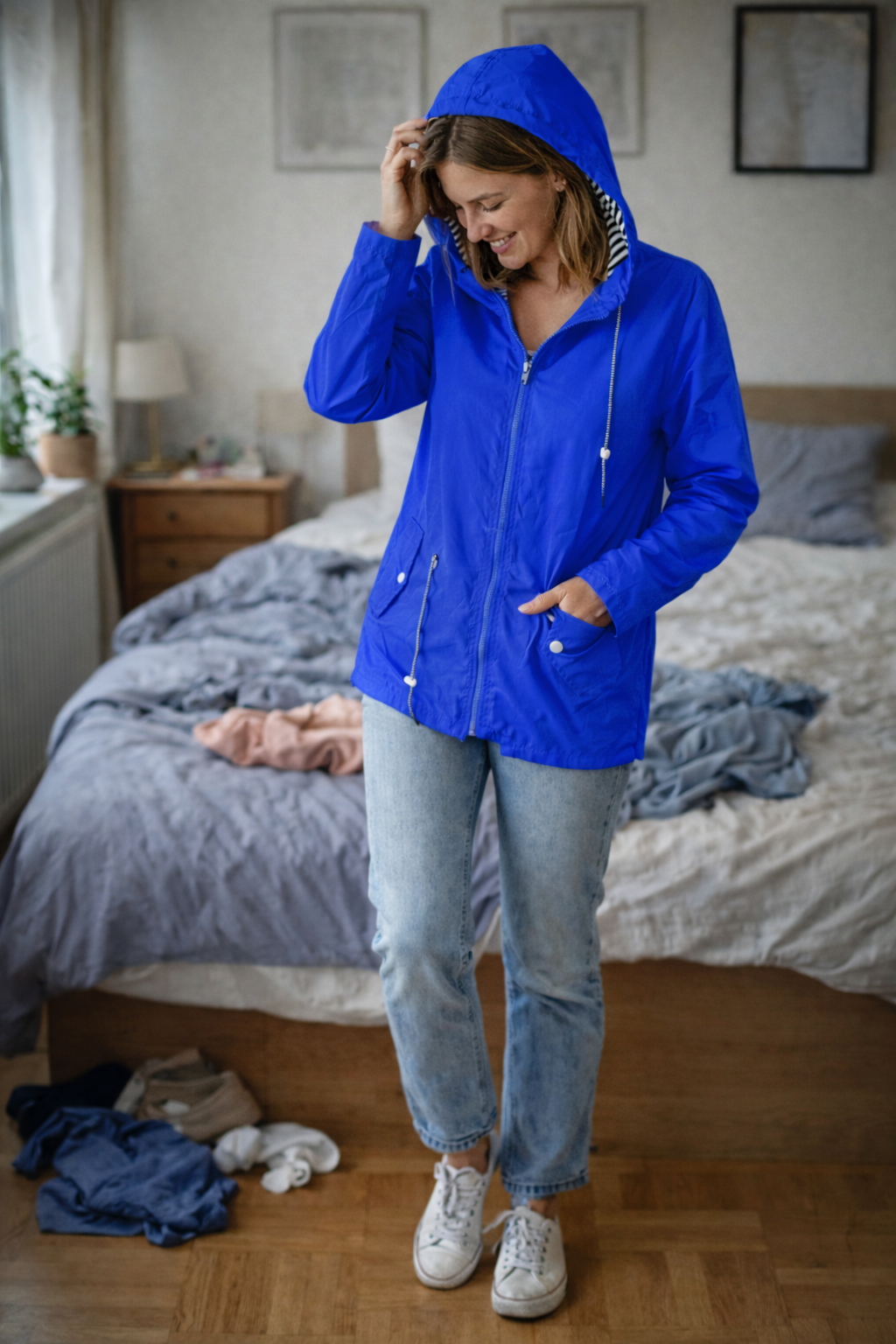 Versatile Women's Hooded Anorak | ventumra