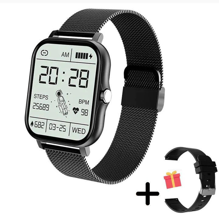 Women's Mesh Strap Smartwatch: Health & Connectivity | ventumra