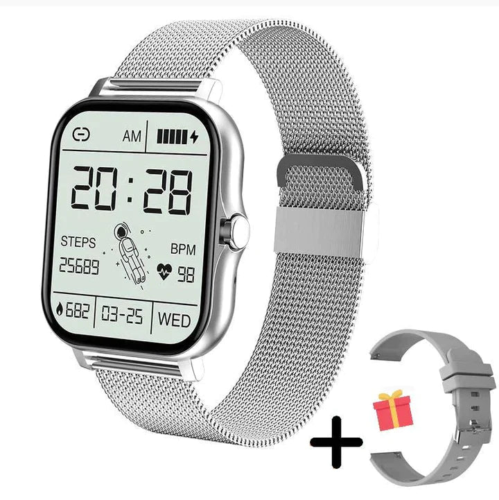 Women's Mesh Strap Smartwatch: Health & Connectivity | ventumra