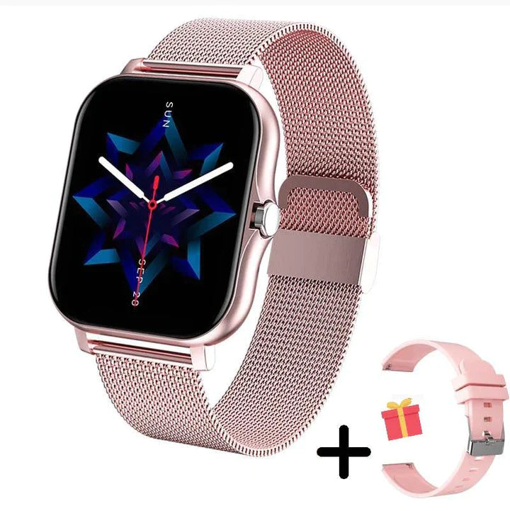 Women's Mesh Strap Smartwatch: Health & Connectivity | ventumra