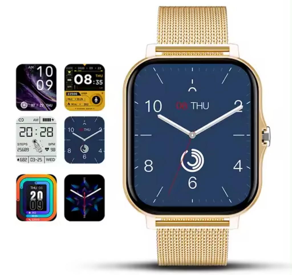 Women's Mesh Strap Smartwatch: Health & Connectivity | ventumra