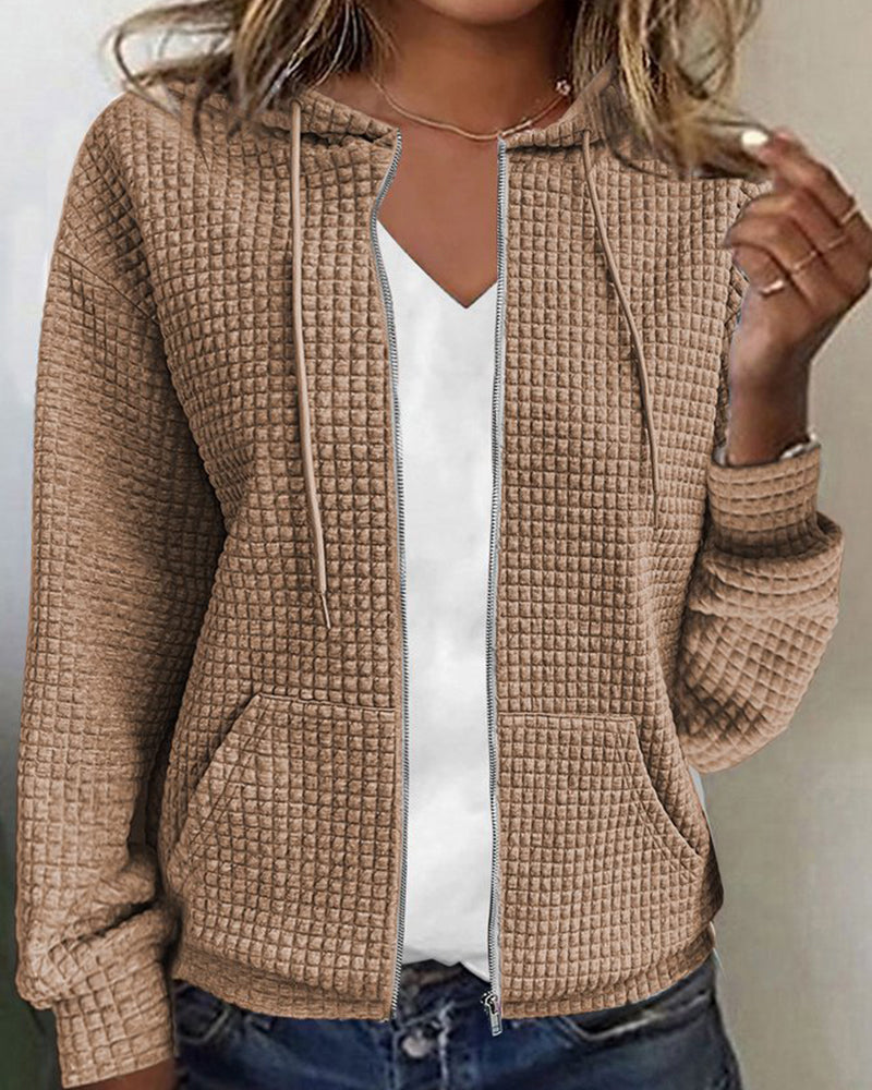 Cozy Zip-Up Hooded Vest | ventumra
