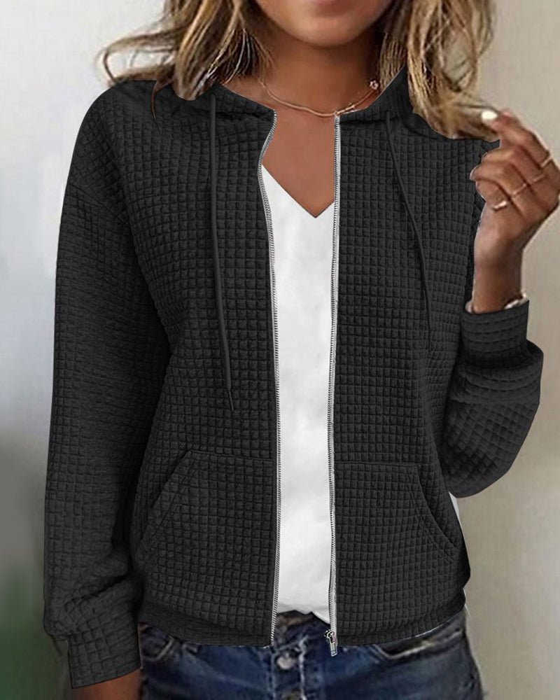 Cozy Zip-Up Hooded Vest | ventumra
