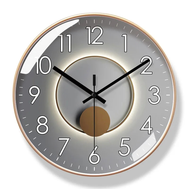 Latello ZeitSchön Wall Clock for Modern Homes | ventumra