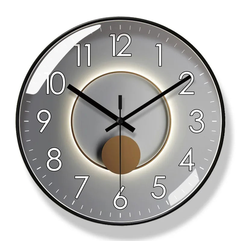 Latello ZeitSchön Wall Clock for Modern Homes | ventumra
