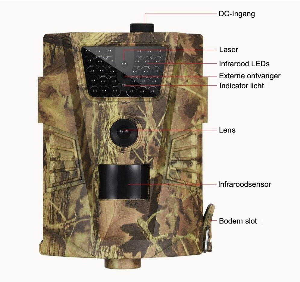Trail Camera 12MP 1080P Night Vision | ventumra