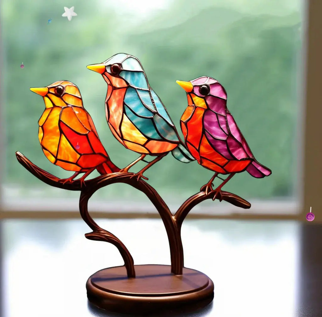 Sunlight Catching Bird Art for Windows | ventumra