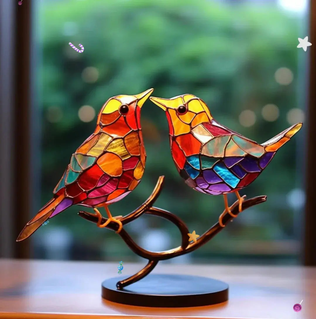 Sunlight Catching Bird Art for Windows | ventumra