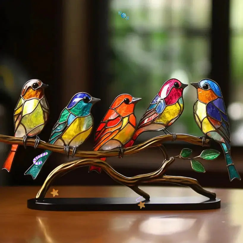 Sunlight Catching Bird Art for Windows | ventumra
