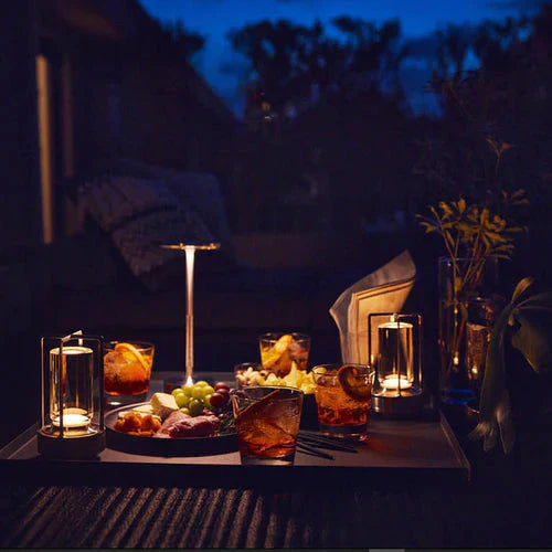 Wireless USB Rechargeable Design Table Lamp - GlowBeam | ventumra