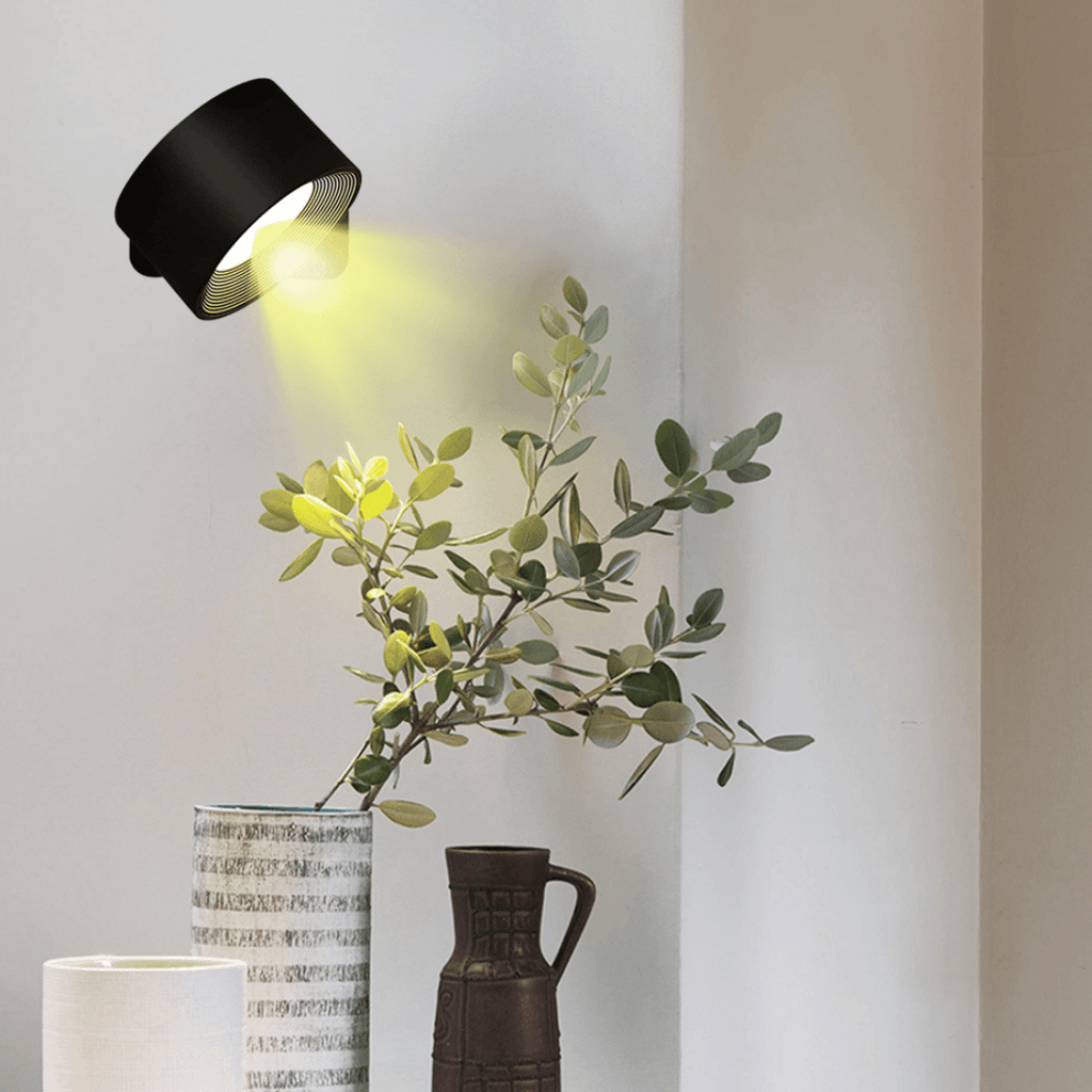 Wireless Wall Lamp – 360° Adjustable and Rechargeable LED Lighting (USB) | ventumra