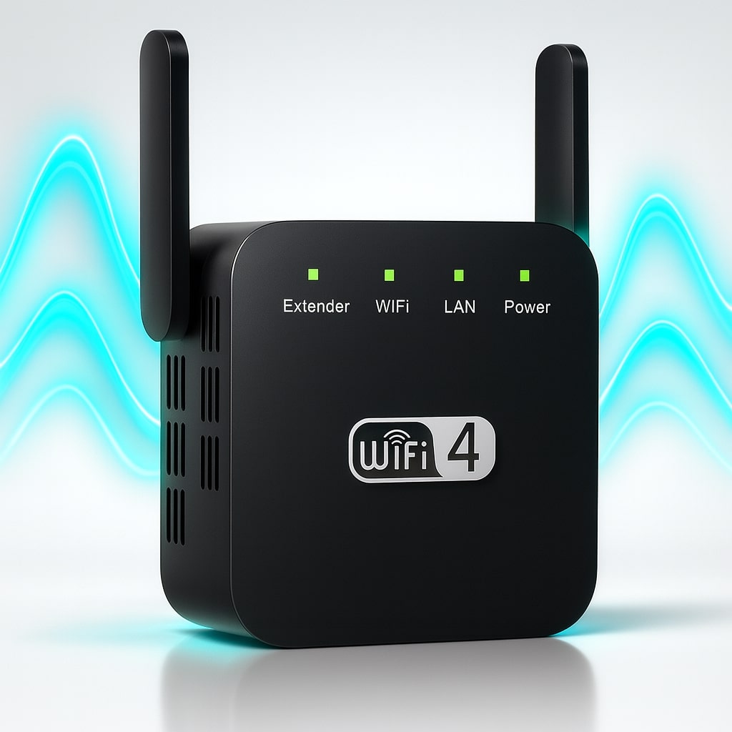 Netzklar Wi-Fi Extender — Stable Signal, Expanded Coverage