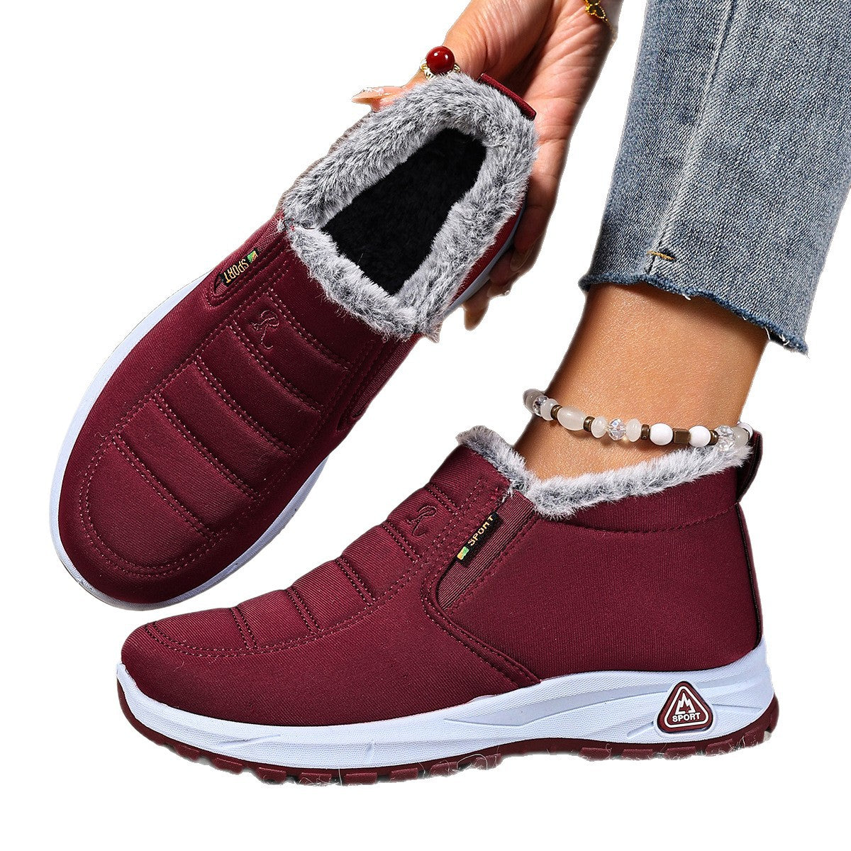 Cozy Warm Winter Slip-Ons | ventumra