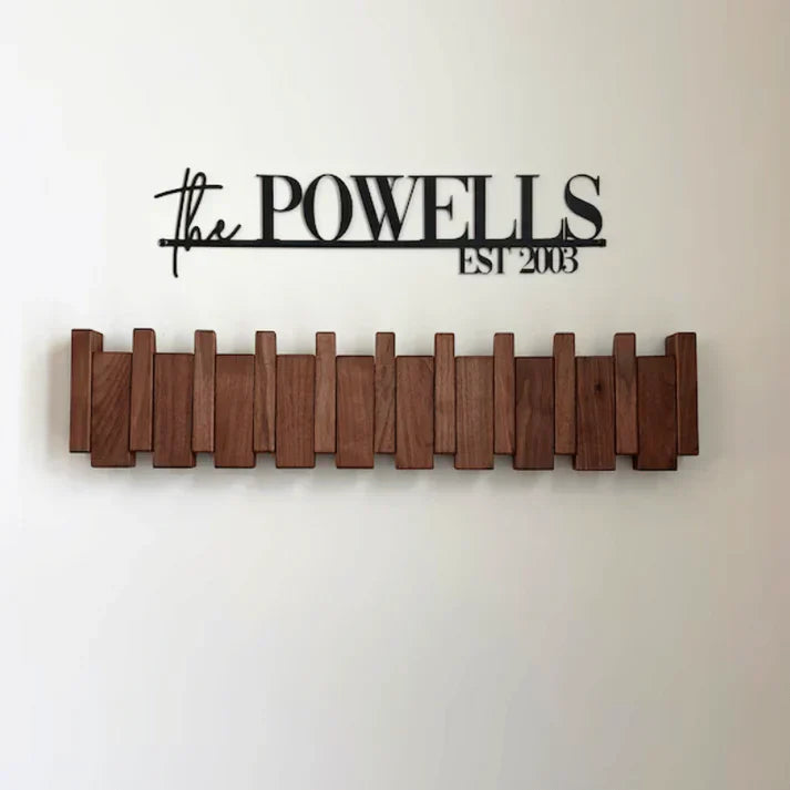 Wooden Piano Coat Rack - HarmonyCoat | ventumra
