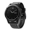 Černý silikonový řemínek k hodinkám pro Garmin Fenix 5 Plus a Fenix 6 Pro | Ventumra